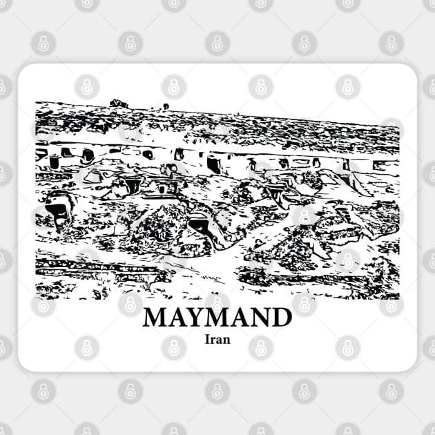 Maymand - Iran Magnet by Lakeric